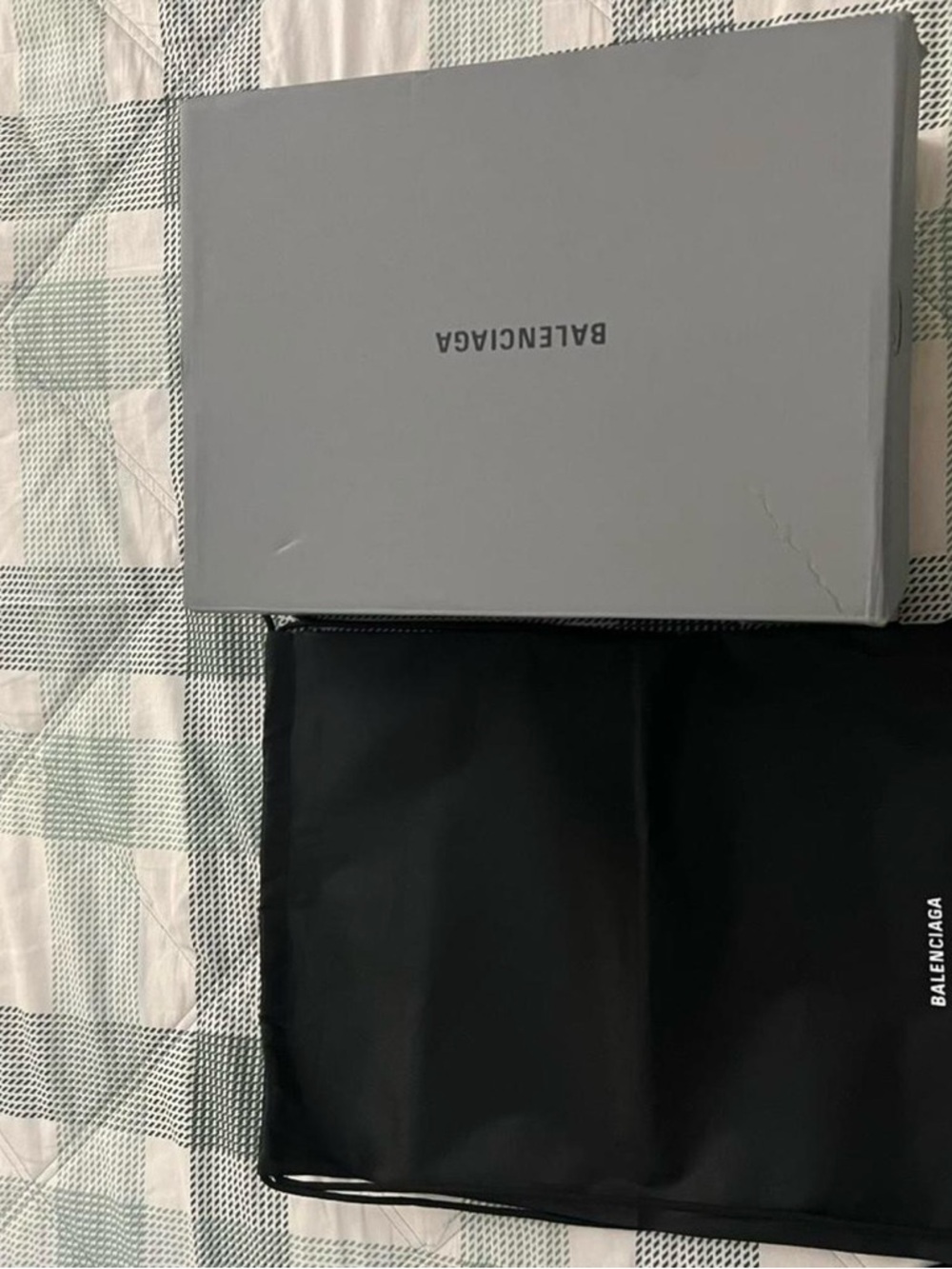 Balenciaga Men's Black Multi-Layered Track Sneakers - Picture 6 of 8